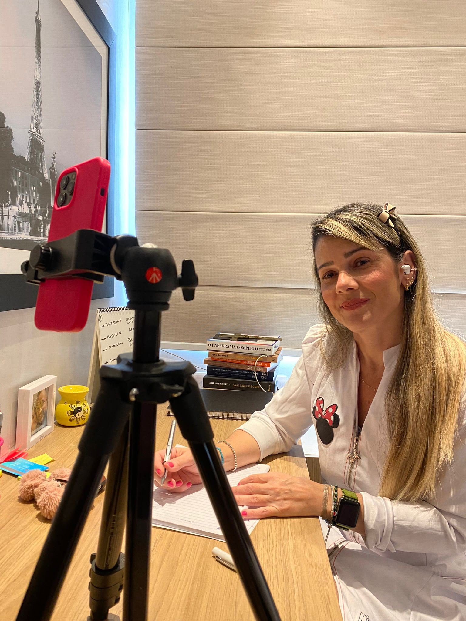Auditório preparado para palestra e continuidade do desenvolvimento